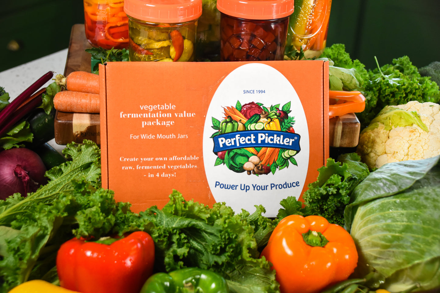 Vegetable Fermentation Value Package - Wide Mouth - Vegetable Fermentation Kit